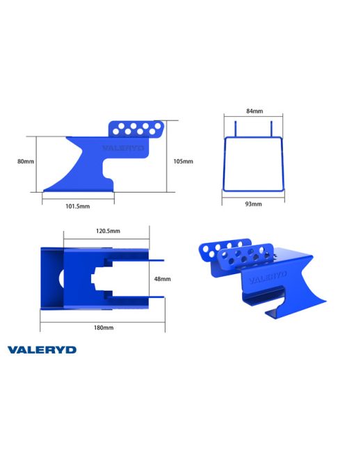 Lacat antifurt remorca universal VALERYD