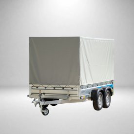   Remorcă 750 kg - Sebal Solidus 330 cu prelata | 330x150x165 / 750kg - 2 axe