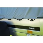 Remorcă auto -  Sebal Basic 200 cu prelata | 201x106x110cm / 750kg