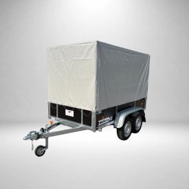   Remorcă 750 kg - Sebal Premium 2D250 cu prelata | 251x133x148 / 750kg - 2 axe